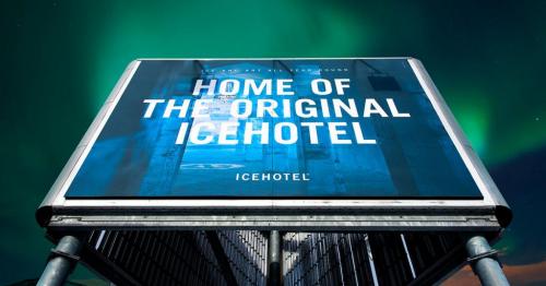 LamiGraphiq LamiCompact Skyltar Lamiroc Icehotel