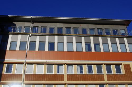 Fasadskiva, Fasadlaminat LamiFacade, Lamiroc, Fasad, Påbyggnad, Umeå