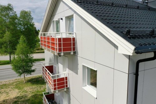 Fasadskiva, Fasadlaminat LamiFacade, Lamiroc, Kungsvägen.